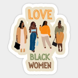 Dope Black Women Sticker